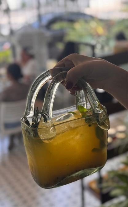 JARRA BOLSA DE CRISTAL