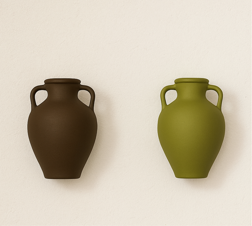 JARRONES COLGANTES PARA PARED