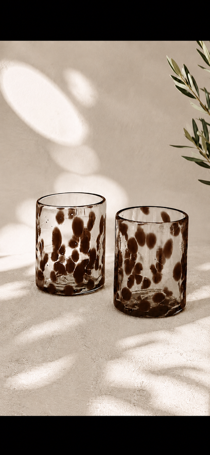 VASO PUNTOS CAFÉS