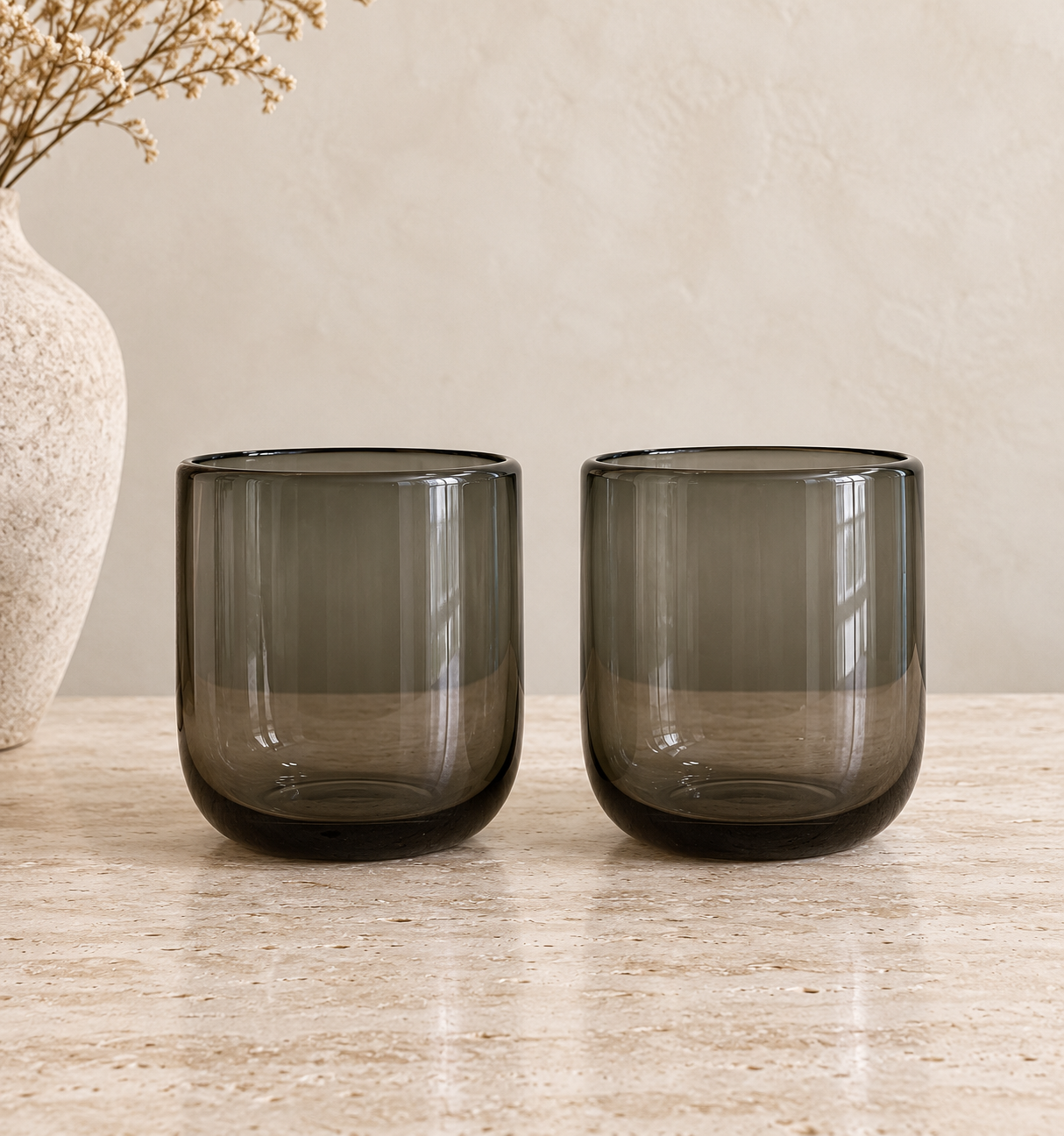VASO HUMO CURVO